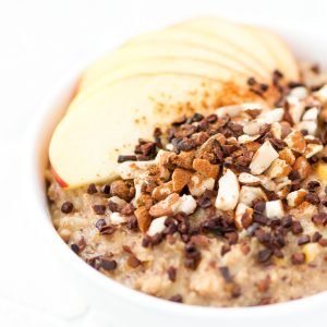 havermoutpap met appel en kaneel