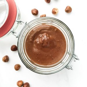Recept voor een gezonde zelfgemaakte Nutella