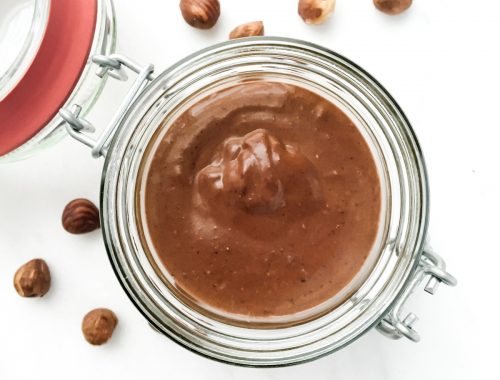 Recept voor een gezonde zelfgemaakte Nutella
